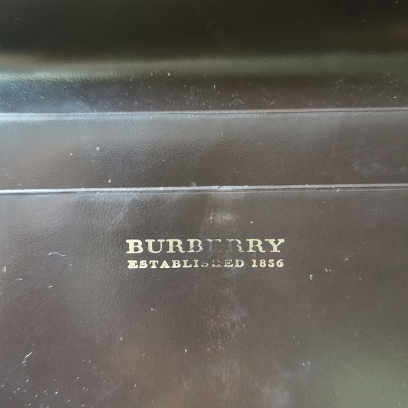 Burberry Wallet Authentic. Monogram Dark Leather. 7 x 4 - Picture 4 of 6